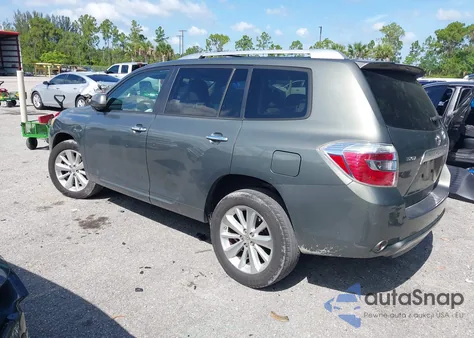 2009 Toyota Highlander from USA, damaged, VIN JTEEW41A592028943